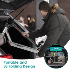 Adult Foldable Electric Scooter Max Speed 19MPH,350W Powerful Motor Long Range