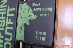 1960s NIB Fred Bear Bow Fishing Outfit No F-10 Original Box Reel Arrow Tip Line