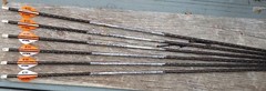 5 MM FMJ LEGEND ARROWS w/BLAZER VANES 6 PK DZ PK