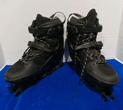 Powerslide Phuzion Argon Black 80 In-line Skate Men’s 11 Rollerblades No Wheels