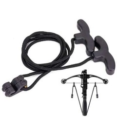 Crossbow Rope String Cocking Device Cocker Ropes for Archery Hunting Handle Tool