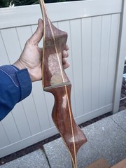 Vintage Archery Hunter Recurve Bow for left hand shooters. No string included