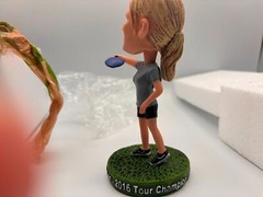 2016 Bobblehead Catrina Allen (New in Box) Disc Golf Innova Bobble Discraft