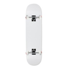Moose Complete Skateboard Dipped White 8.0″ Silver/White Assembled
