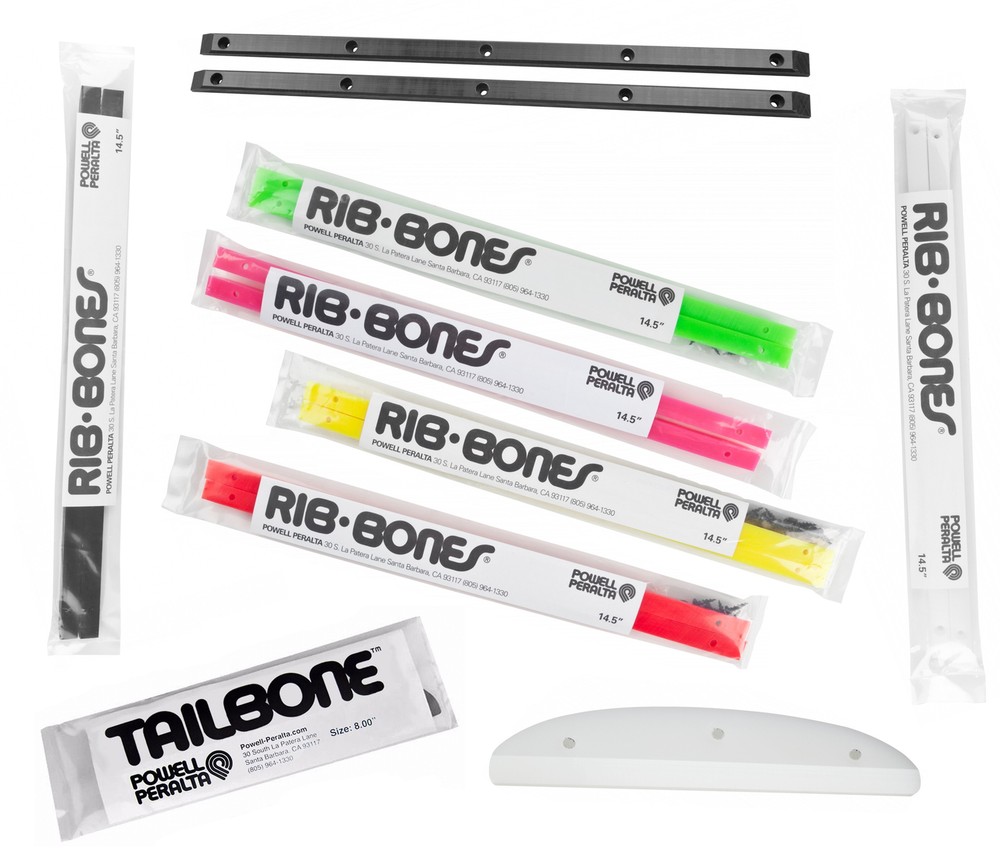 Powell Peralta Old School Rib Bones Rails Tailbones Kit 2-Pk Choose Color Combo