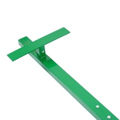 84.9In Skate Grind Rail Portable Skateboard Rail For Scooters, Snowboard Green