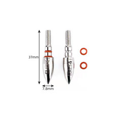 12Pcs Archery Field Points 100 Grain Target Hunting Practice Arrow Tip 5/16 inch