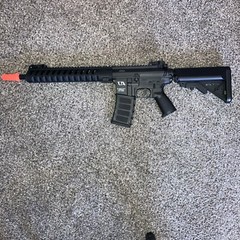 M4 Airsoft Rifle (Black)-Classic Army Total Performance