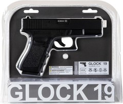 Umarex Glock 19 Gen 3 Air Pistol .177 Cal CO2 BB Gun, Non-Blowback (2255200)