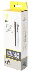 Sig Sauer 90 Gram CO2 Cartridges 2 Count Prefilled Air Gun CO2 Cylinders AC-90-2