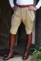 Mens Beige Jodhpur Breeches Horse Riding Pants Baggy Sports Hunting Trousers