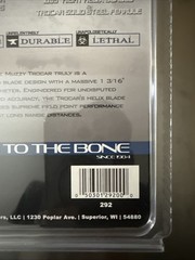 Muzzy Trocar Crossbow 100gr 3-Blade Fixed Broadheads Hunting Archery – NEW