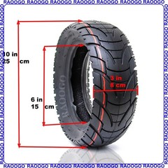 80/65-6 Tire only fit 10×3 255×80 Varla Mantis zero 10x d6+ Electric Scooter