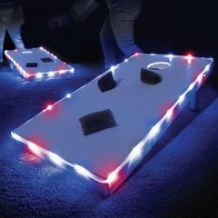 Brightz – TossBrightz Cornhole Led Lights, American Flag, 2-Pack