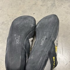 Evolv Rock Climbing Shoes Trax USA Canvas Outdoor Grey Size 12 Mens