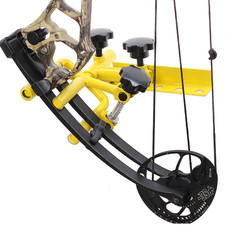 Archery Hunting Parallel Universal Bow Vise Adjustable Tool Metal Compound Bow