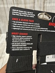 Eight Ball Kids 5+ Wrist Knee Elbow Pads Multi Sport Protective Pad Set Black