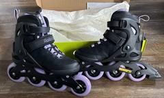 ROLLERBLADE Women’s Macroblade 84 W Inline Skates Black/Lavender 7/7.5