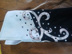 Rod’s Small Pink and Black Western Show Shirt (SEE DESCRIPTION)