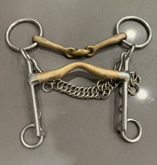 KK Ultra KK snaffle and Weymouth curb dressage Bits USED