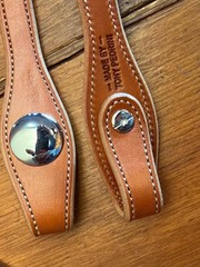 Handmade FIXED EAR HEADSTALL By Tony Pedrini of NV Cowboy Vaquero