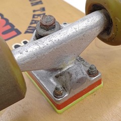 Used STORMY Original Skateboard AIRTRACKS Trucks Santa Cruz SLIME BALLS 60mm 97A