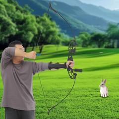 40LBS Recurve Bow Kit Takedown Recurve Bow Set Arrow Kit Right-handed Bow USA