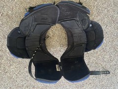 RIDDELL POWER Football Shoulder Pads SPX30 Medium 42″-44″/ 18″-19″