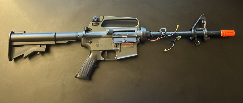 Airsoft M4 Ready Airsoft Gun – Unbranded – Untested
