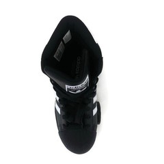 adidas Womens Sz 4.5 Superstar 82 Skate Leather Roller Skates Black White JI3535