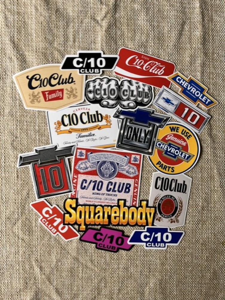 C10 Club Sticker Bundle