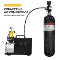 TUXING pcp Air Tank 4500psi 3L CE Carbon Fiber HPA Tank with Filling Station