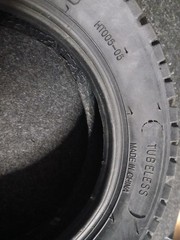 80/65-6 Tubeless tire for Electric Scooter