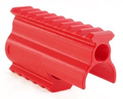 Crosman 2240 Grips Duel Rail Kit Right Hand Ergo Target Grip Picatinny 20mm Red