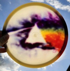 Great Thrower! Dark-Side Prism Dye Millennium Q Sentinel – 175 Grams, 8/10, OOP?