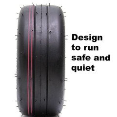 2 PCS 80/60-5 Tubeless Tire fit Segway Ninebot Electric Gokart Front Wheel
