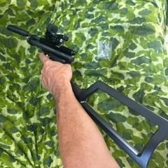 Custom Crosman 2240XL Carbine, C02, .22. Many Enhancing Extras. See Description