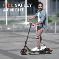 Electric Scooter 350W/500W Motor 8.5–10in Tires 19–22MPH Dual Brake
