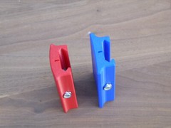 Universal Picatinny Bag Rider – Set of 2 – 1x Flat, 1x Rounded – Made In The USA