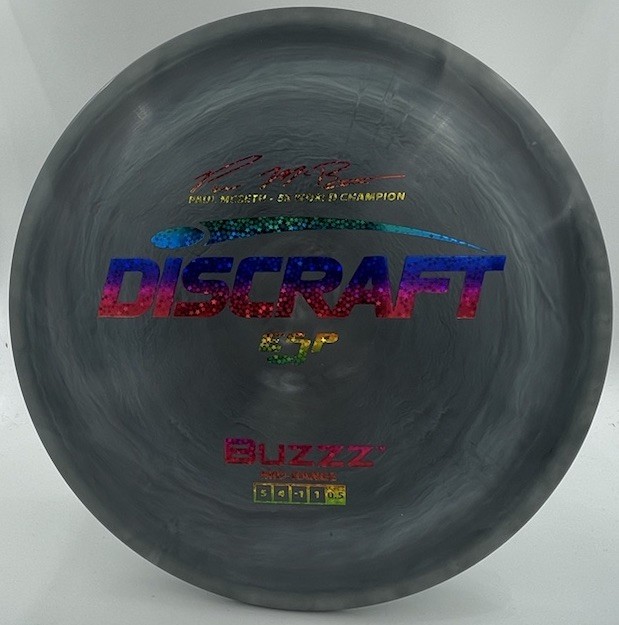Discraft ESP Buzzz Paul McBeth 5x SMOKE SWIRL 177+g GNARLY RAINBOW STAR FOIL