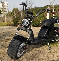 Citycoco 18 Inch Fat tire Electric Scooter 4000W Motor Max Speed 75 KM/H Black