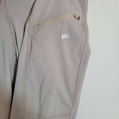 Willit Taupe Small Breeches Equestrian Pull-On Pant Zip Riding Horseback Tan