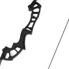 Archery Straight Bow 30-50lbs Takedown Recurve Bow Arrow Fishing Hunting Target