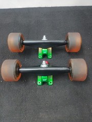 RARE Gullwing Charger Rasta 50° Trucks For Skateboard
