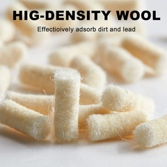 Cleaning Cotton Wool Felt Cleaning Pellets for Maintenance .177 Caliber 300 C…