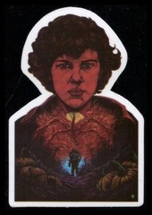 Stranger Things Dustin Sticker 3 Inches x 2 Inches Skateboard Decals