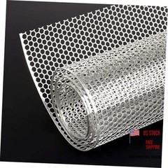 47×16 inches Car Pickup Truck Grill Mesh Spoiler Bumper 6x1mm Honeycomb Silver