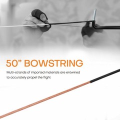 51″ 30/40 lbs Archery Takedown Recurve Bow Hunting Right Hand Bow Shoot Hunting
