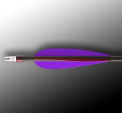 FFP-418 Target/Hunting Vanes – Flex-Fletch, 17 Colors – 36 pack