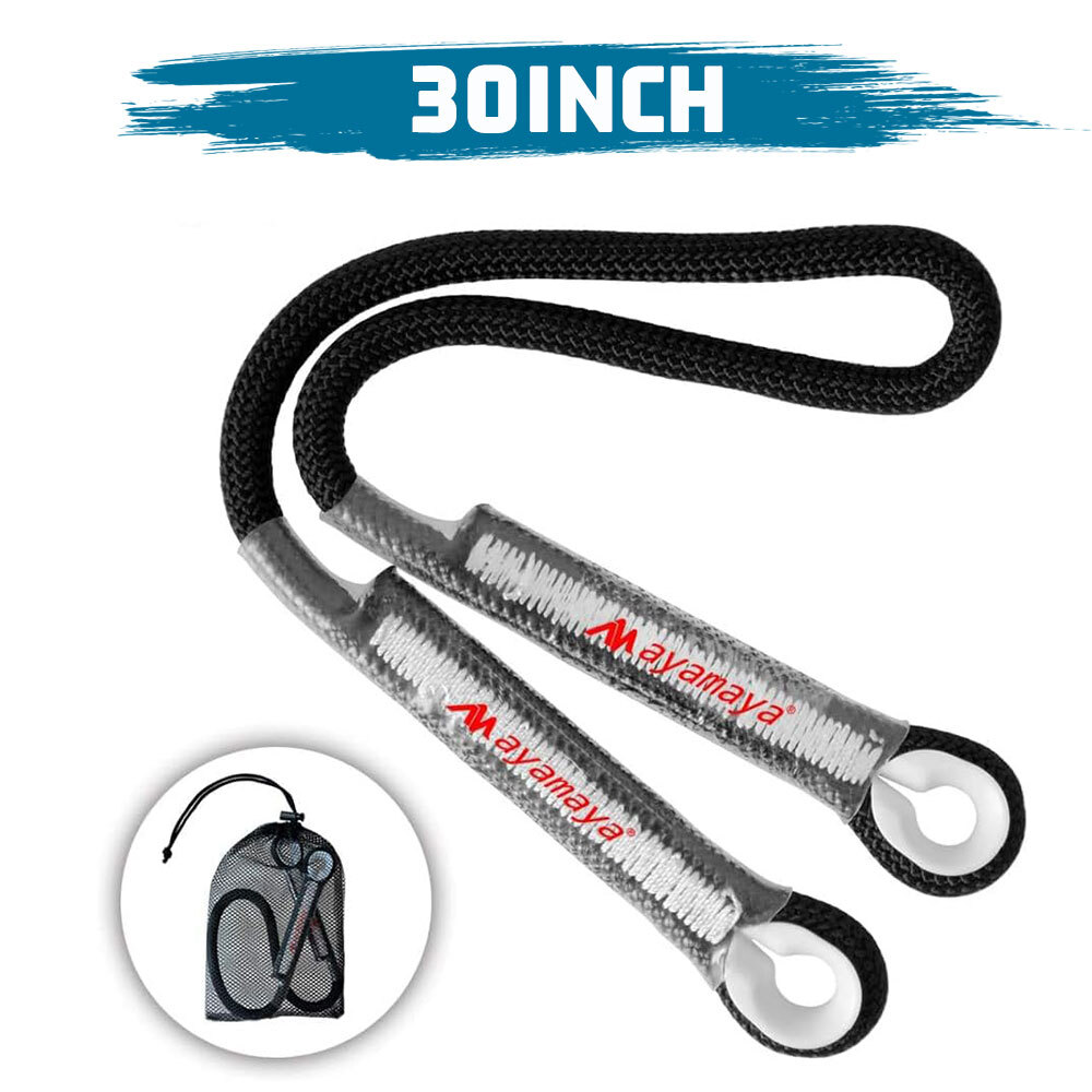 27KN Prusik Cord Pre-Sewn Loop Rescue Safety Rope for Rock Climbing Arborist